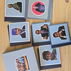Handmade The Office Inspired Mini Cards & Sticky Notes Boxed Set